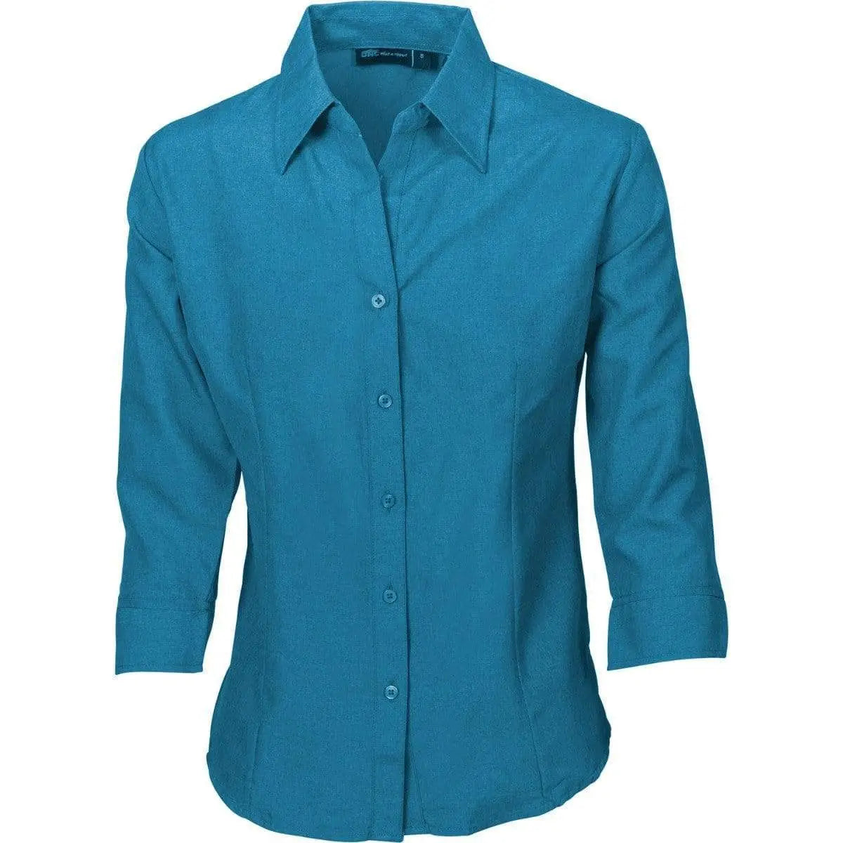 DNC WORKWEAR Ladies Cool-Breathe 3/4 Sleeve Shirt 4238 - Simply Scrubs Australia